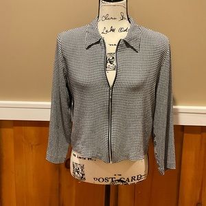 Clio Zip Lightweight Top Size Small